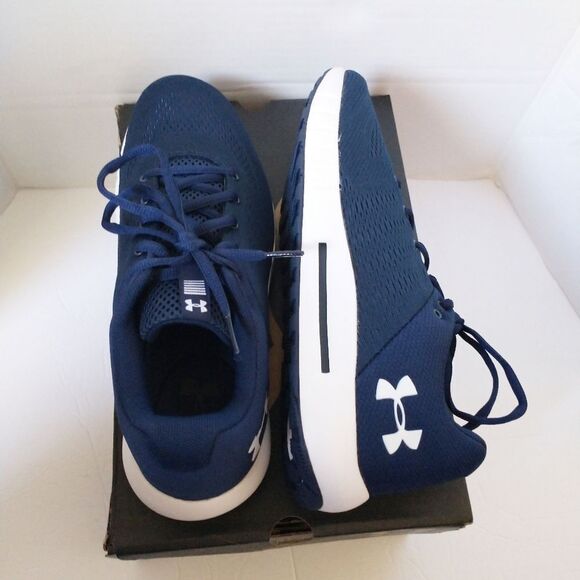 New! UNDER ARMOUR Men's Micro G Pursuit Sneakers Athletic Shoes Navy Blue Size 9 - Picture 10 of 11